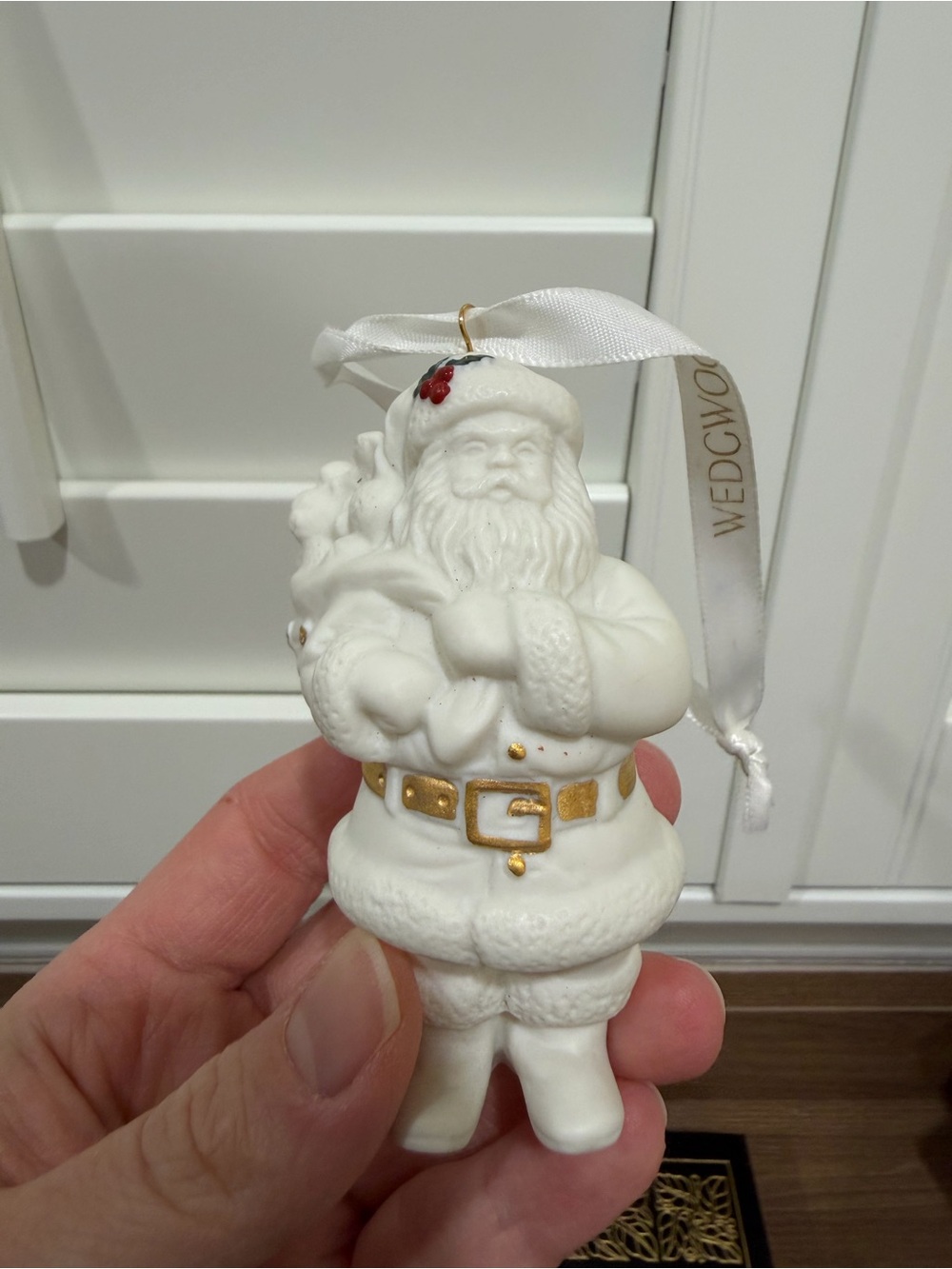 Wedgwood Santa Ornament